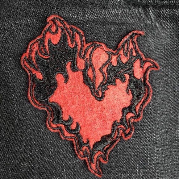 Kleep Jeans Camouflage Camo Pants Mens Size 42 42X33 Mixed Print Embroidered - Picture 7 of 16